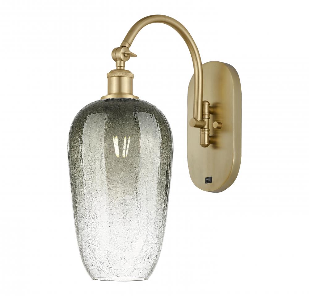 Brookhaven Flute - 1 Light - 7 inch - Satin Gold - Sconce