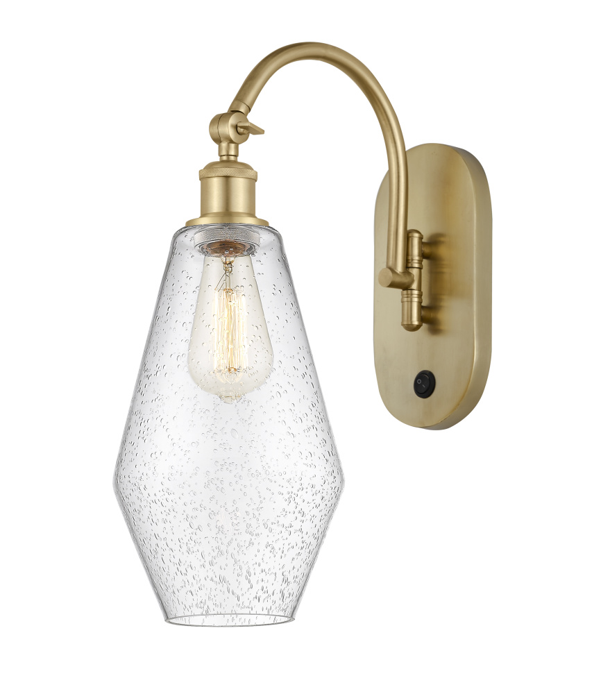 Cindyrella - 1 Light - 7 inch - Satin Gold - Adjustable - Sconce