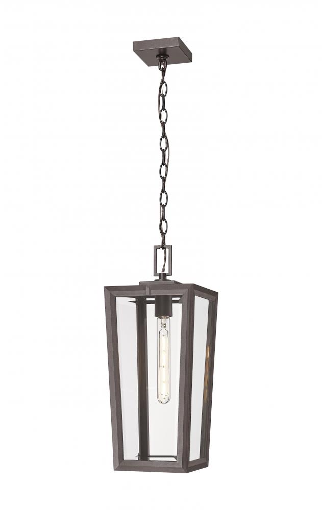 Madison - 1 Light - 8 inch - Bronze - Coastal Outdoor Pendant