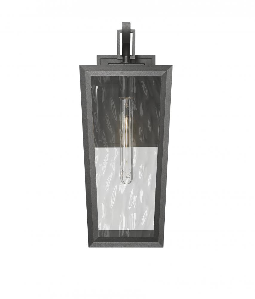 Madison - 1 Light - 10 inch - Matte Black - Coastal Outdoor Sconce