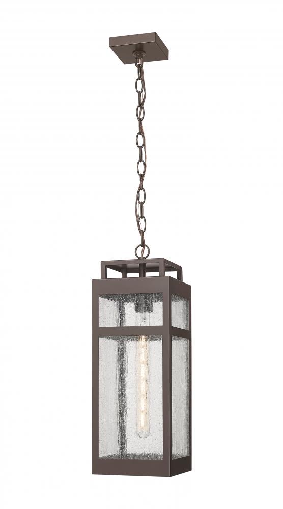 Ridgeway - 1 Light - 7 inch - Bronze - Coastal Outdoor Pendant