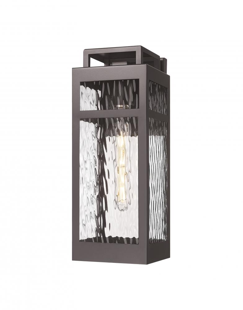 Ridgeway - 1 Light - 6 inch - Bronze - Coastal Outdoor Sconce