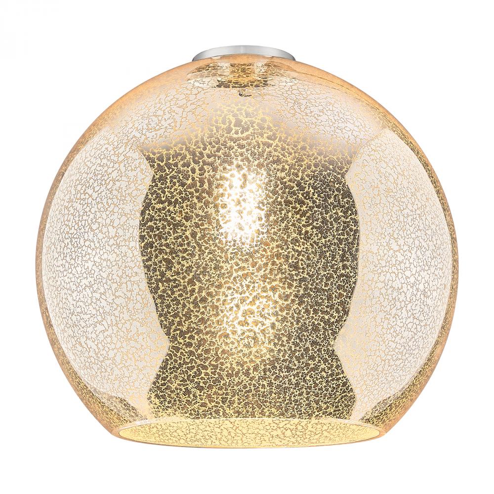 Athens 10" Mercury Glass