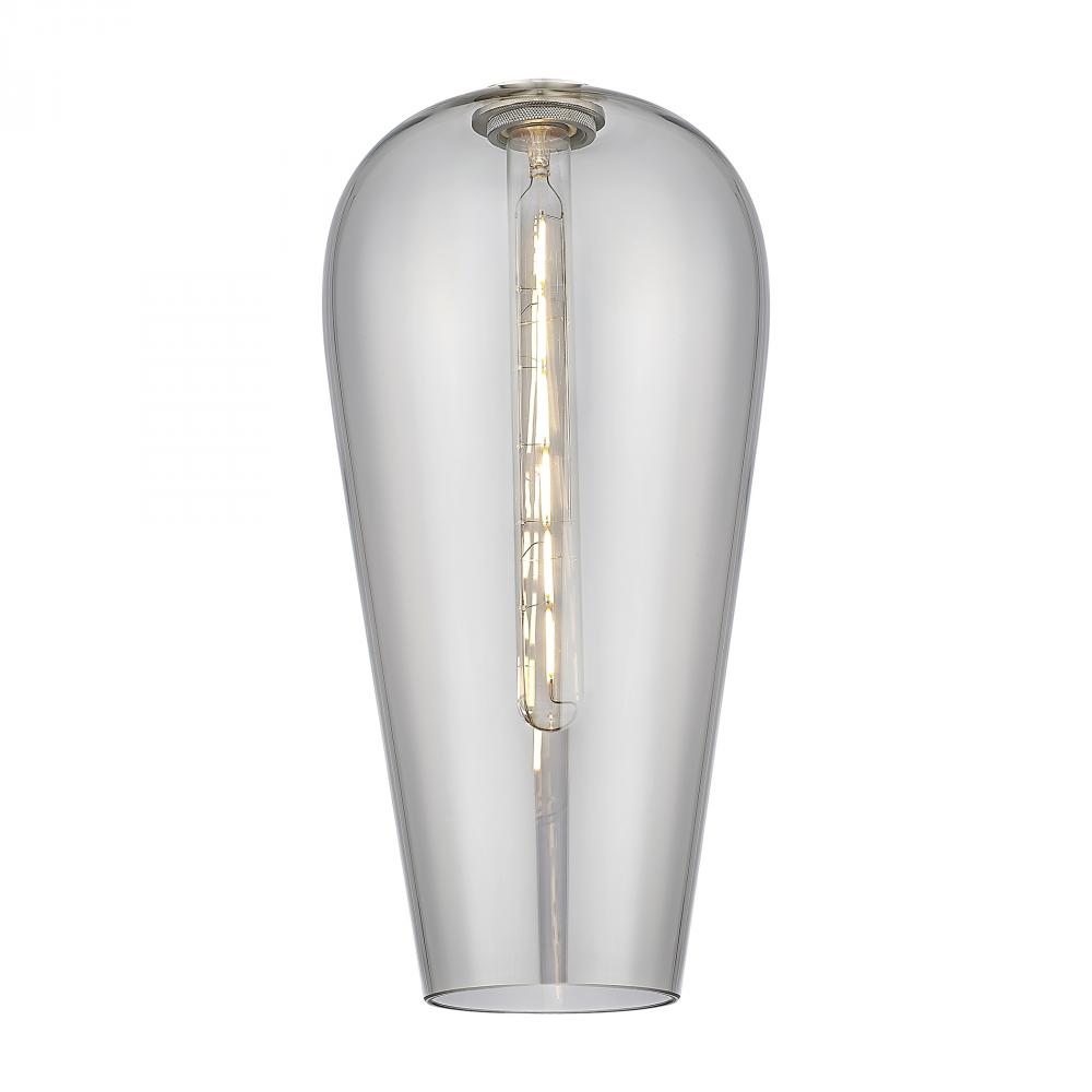 Chelsea - Light Smoke - 8 inch - Glass