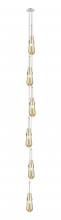 Innovations Lighting 106-452-1P-PN-G452-4ME - Milan - 6 Light - 6 inch - Polished Nickel - Multi Pendant