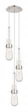 Innovations Lighting 113-452-1P-PN-G452-4SDY - Milan - 3 Light - 12 inch - Polished Nickel - Multi Pendant