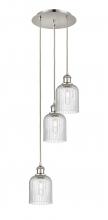 Innovations Lighting 113B-3P-PN-G559-5SDY - Bridal Veil - 3 Light - 12 inch - Polished Nickel - Cord Hung - Multi Pendant