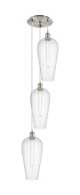 Innovations Lighting 113B-3P-SN-G456-8SDY - Chelsea - 3 Light - 15 inch - Brushed Satin Nickel - Cord Hung - Multi Pendant
