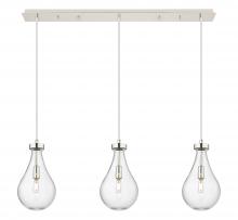 Innovations Lighting 123-451-1P-PN-G451-7CL - Owego - 3 Light - 37 inch - Polished Nickel - Linear Pendant