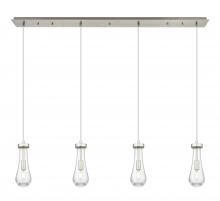 Innovations Lighting 124-451-1P-SN-G451-4SDY - Owego - 4 Light - 49 inch - Brushed Satin Nickel - Linear Pendant