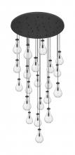 Innovations Lighting 148BK-451-1P-BK-G451-7CL - Owego - 21 Light - 48 inch - Matte Black - Multi Pendant