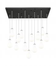 Innovations Lighting 154BK-451-1P-SN-G451-7GWH - Owego - 13 Light - 54 inch - Brushed Satin Nickel - Multi Pendant