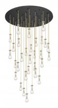 Innovations Lighting 160BK-451-1P-CB-G451-4SDY - Owego - 31 Light - 60 inch - Champagne Bronze - Multi Pendant