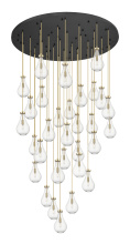 Innovations Lighting 160BK-451-1P-CB-G451-7SDY - Owego - 31 Light - 60 inch - Champagne Bronze - Multi Pendant