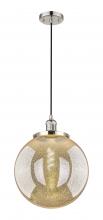 Innovations Lighting 201C-PN-G208-14 - Beacon - 1 Light - 14 inch - Polished Nickel - Cord hung - Mini Pendant
