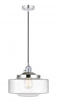 Innovations Lighting 201CSW-PC-G694-12 - Bridgeton - 1 Light - 16 inch - Polished Chrome - Cord hung - Mini Pendant