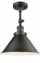 Innovations Lighting 201F-OB-M10-OB - Briarcliff - 1 Light - 10 inch - Oil Rubbed Bronze - Adjustable Semi-Flush Mount