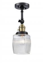 Innovations Lighting 201FSW-BAB-G302-LED - Colton 1 Light Semi-Flush Mount