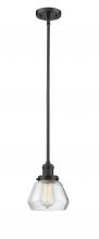 Innovations Lighting 201S-OB-G172-LED - Fulton - 1 Light - 7 inch - Oil Rubbed Bronze - Stem Hung - Mini Pendant