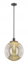 Innovations Lighting 201S-OB-G208-16 - Beacon - 1 Light - 16 inch - Oil Rubbed Bronze - Stem Hung - Pendant
