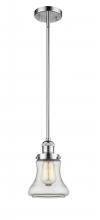 Innovations Lighting 201S-PC-G192-LED - Bellmont - 1 Light - 7 inch - Polished Chrome - Stem Hung - Mini Pendant