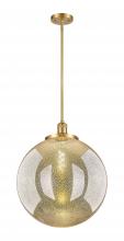 Innovations Lighting 201S-SG-G208-18 - Beacon - 1 Light - 18 inch - Satin Gold - Stem Hung - Pendant