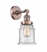 Innovations Lighting 203-AC-G184 - Canton - 1 Light - 7 inch - Antique Copper - Adjustable Sconce