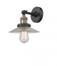 Innovations Lighting 203-BAB-G2 - Halophane - 1 Light - 9 inch - Black Antique Brass - Adjustable Sconce