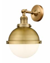 Innovations Lighting 203-BB-HFS-81-BB - Hampden - 1 Light - 9 inch - Brushed Brass - Adjustable Sconce