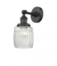 Innovations Lighting 203-BK-G302 - Colton - 1 Light - 6 inch - Matte Black - Adjustable Sconce