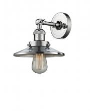 Innovations Lighting 203-PC-M7 - Railroad - 1 Light - 8 inch - Polished Chrome - Adjustable Sconce