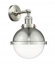 Innovations Lighting 203-SN-HFS-82-SN - Hampden - 1 Light - 9 inch - Brushed Satin Nickel - Adjustable Sconce