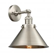 Innovations Lighting 203-SN-M10-SN - Briarcliff - 1 Light - 10 inch - Brushed Satin Nickel - Adjustable Sconce