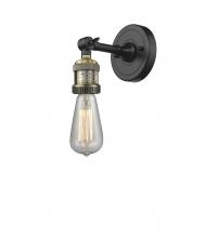 Innovations Lighting 203-BAB - Bare Bulb - 1 Light - 5 inch - Black Antique Brass - Adjustable Sconce