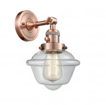 Innovations Lighting 203SW-AC-G532 - Oxford - 1 Light - 8 inch - Antique Copper - Adjustable Sconce