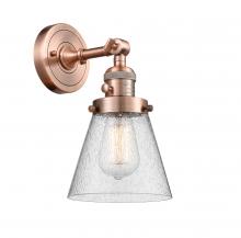 Innovations Lighting 203SW-AC-G64-LED - Cone - 1 Light - 6 inch - Antique Copper - Adjustable Sconce