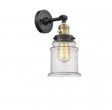 Innovations Lighting 203SW-BAB-G184-LED - Canton - 1 Light - 7 inch - Black Antique Brass - Adjustable Sconce