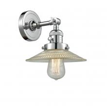 Innovations Lighting 203SW-PC-G2 - Halophane - 1 Light - 9 inch - Polished Chrome - Adjustable Sconce