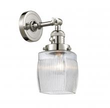 Innovations Lighting 203SW-PN-G302 - Colton - 1 Light - 6 inch - Polished Nickel - Adjustable Sconce