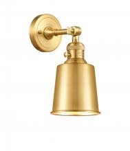 Innovations Lighting 203SW-SG-M9-SG - Addison - 1 Light - 5 inch - Satin Gold - Adjustable Sconce