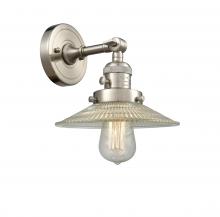 Innovations Lighting 203SW-SN-G2 - Halophane - 1 Light - 9 inch - Brushed Satin Nickel - Adjustable Sconce