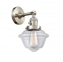 Innovations Lighting 203SW-SN-G532 - Oxford - 1 Light - 8 inch - Brushed Satin Nickel - Adjustable Sconce