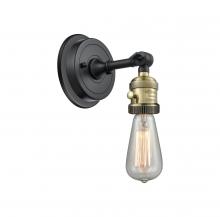Innovations Lighting 203SWBP-BAB - Bare Bulb - 1 Light - 5 inch - Black Antique Brass - Adjustable Sconce