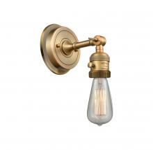Innovations Lighting 203SWBP-BB - Bare Bulb - 1 Light - 5 inch - Brushed Brass - Adjustable Sconce