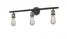 Innovations Lighting 204-BAB-LED - Bare Bulb 3 Light Bath Vanity Light