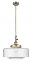 Innovations Lighting 206-AB-G694-16 - Bridgeton - 1 Light - 16 inch - Antique Brass - Stem Hung - Adjustable Mini Pendant