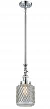 Innovations Lighting 206-PC-G262 - Stanton - 1 Light - 6 inch - Polished Chrome - Stem Hung - Adjustable Mini Pendant