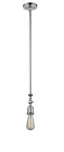 Innovations Lighting 206-PN - Bare Bulb - 1 Light - 3 inch - Polished Nickel - Stem Hung - Adjustable Mini Pendant