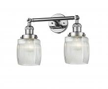 Innovations Lighting 208-PC-G302 - Colton - 2 Light - 16 inch - Polished Chrome - Adjustable Bath Vanity Light