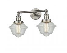 Innovations Lighting 208-SN-G534 - Oxford - 2 Light - 17 inch - Brushed Satin Nickel - Adjustable Bath Vanity Light